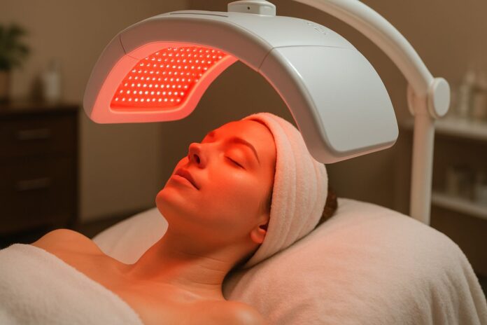 red ight treatment for face